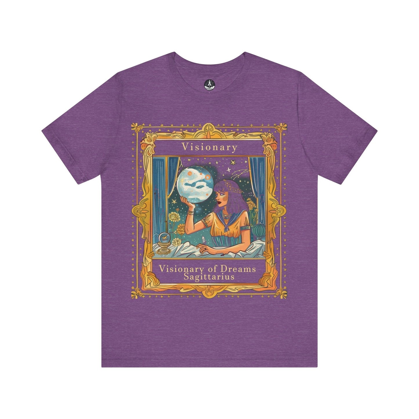 T-Shirt Heather Team Purple / S Visionary of Dreams Sagittarius TShirt