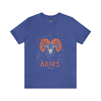 T-Shirt Heather True Royal / S Aries Ram's Reign T-Shirt