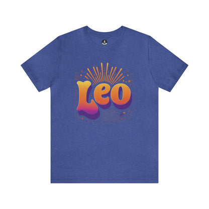 T-Shirt Heather True Royal / S Groovy 70s Leo T-Shirt