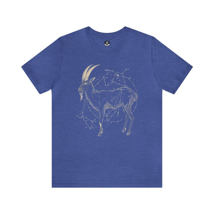 T-Shirt Heather True Royal / S Mountain Goat’s Climb Capricorn T-Shirt