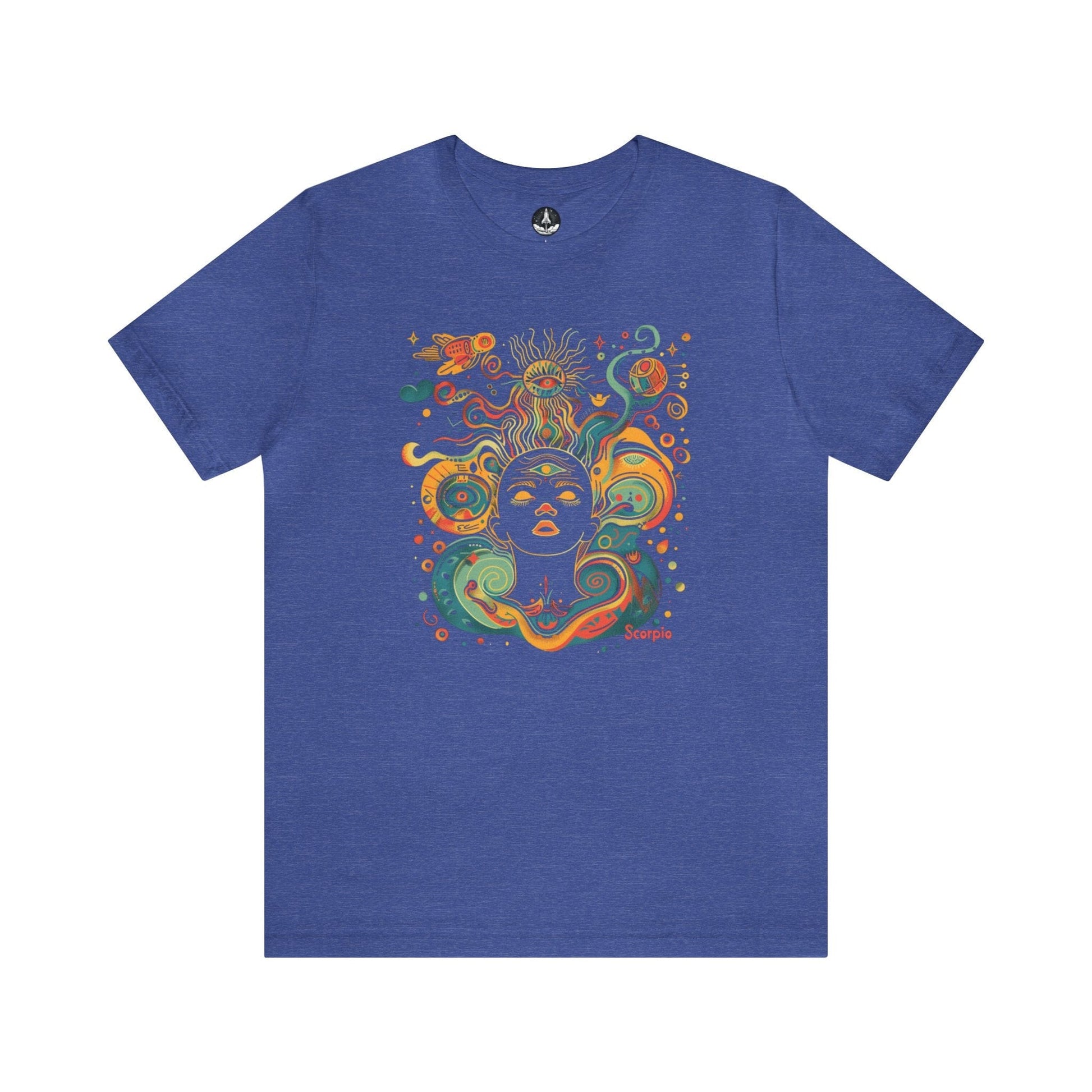 T-Shirt Heather True Royal / S Scorpio The Inner Eye T-Shirt