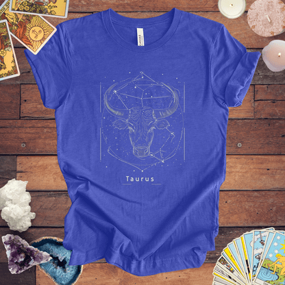 T-Shirt Heather True Royal / S Taurus Tranquility T-Shirt