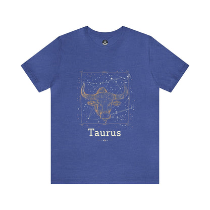 T-Shirt Heather True Royal / S Taurus Venusian Charm T-Shirt