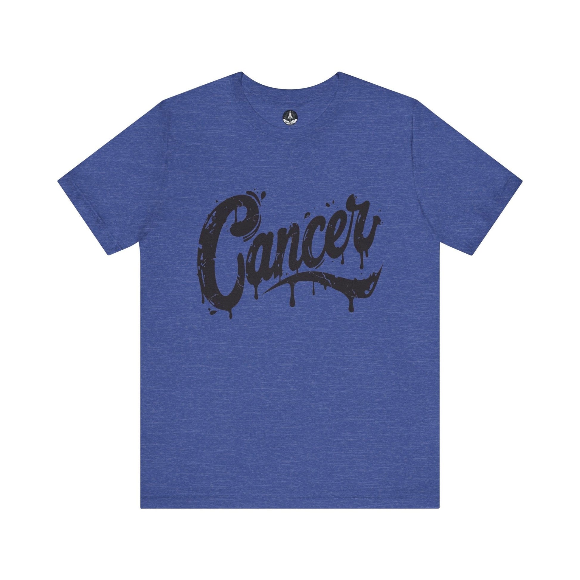 T-Shirt Heather True Royal / S Tidal Emotion Cancer TShirt: Flow with Feeling