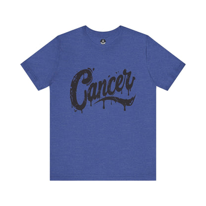 T-Shirt Heather True Royal / S Tidal Emotion Cancer TShirt: Flow with Feeling