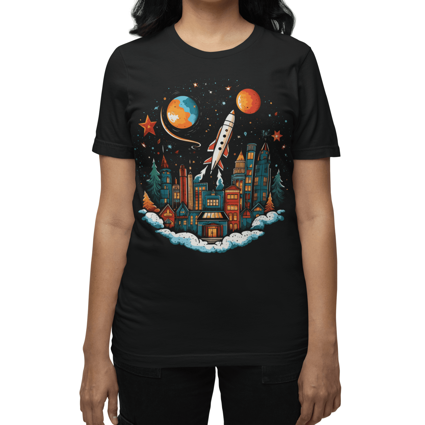 T-Shirt Holiday Rocket Launch T-Shirt