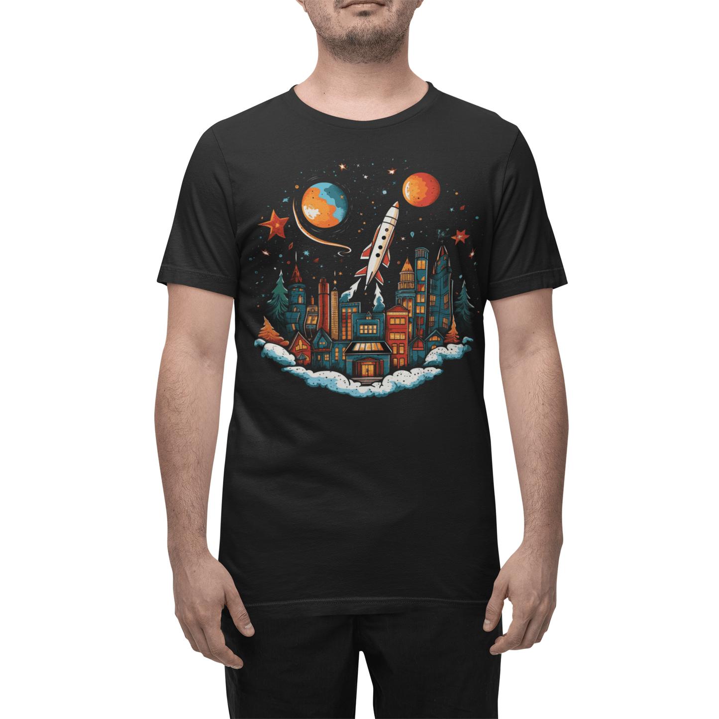 T-Shirt Holiday Rocket Launch T-Shirt