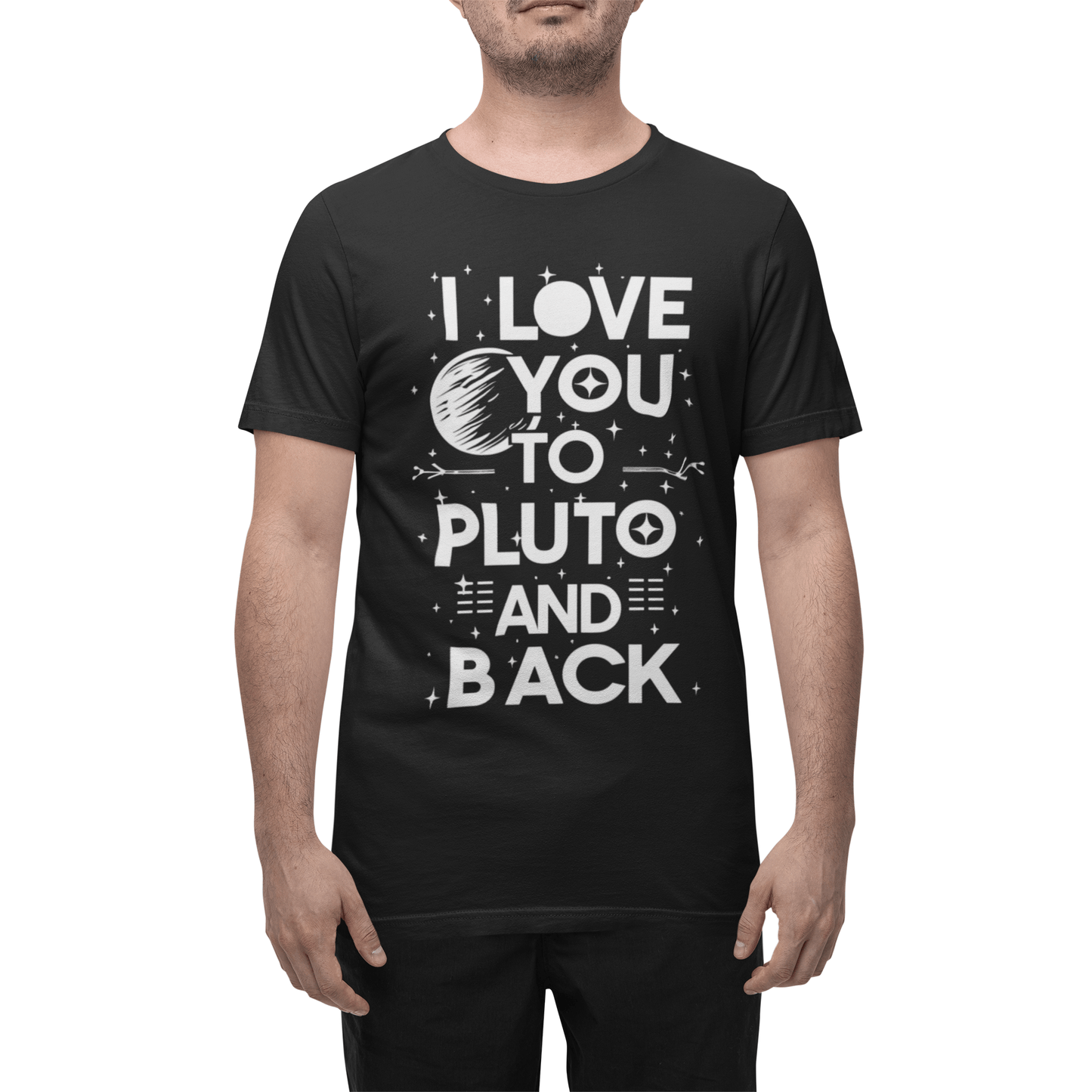 T-Shirt I Love You to Pluto and Back T-shirt