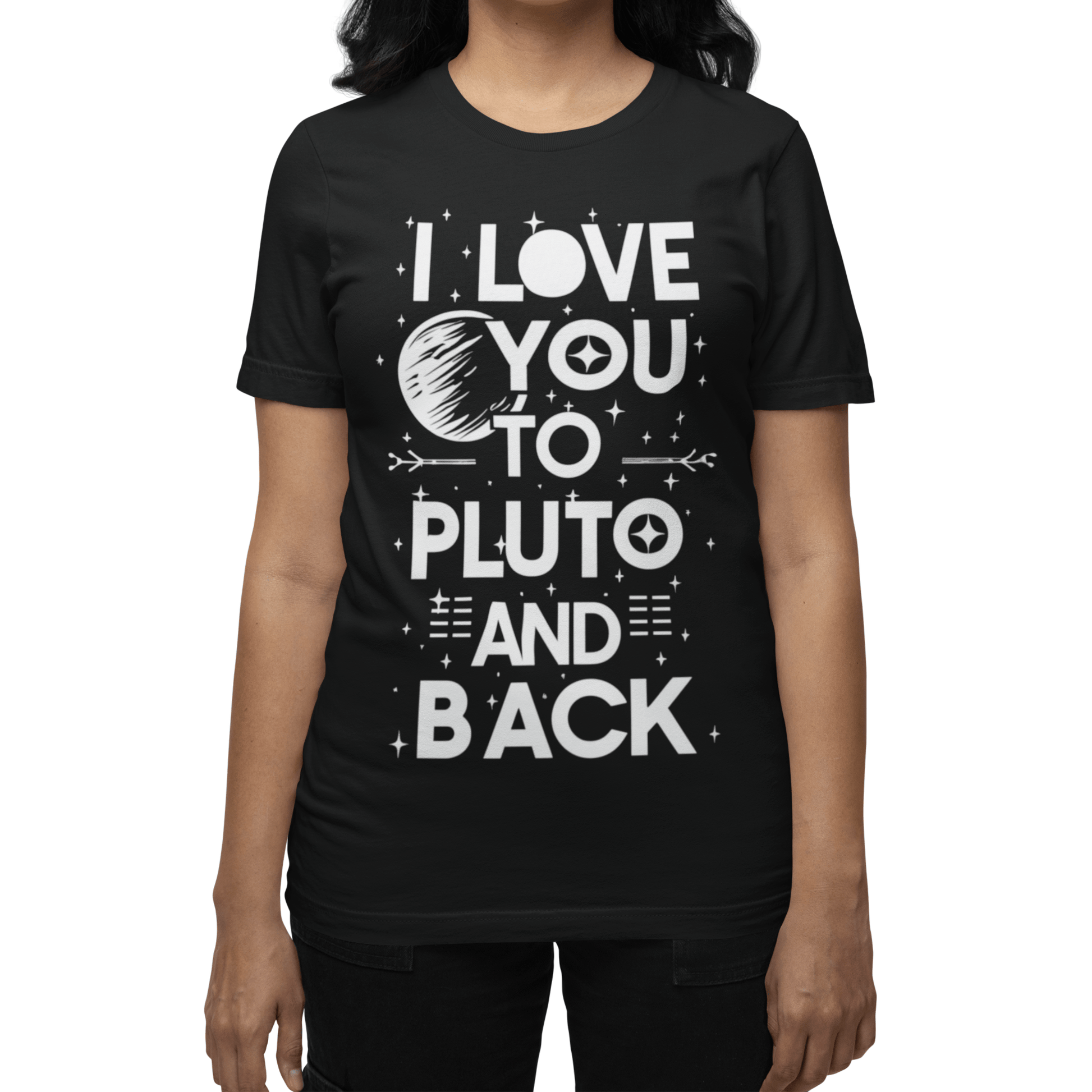 T-Shirt I Love You to Pluto and Back T-shirt