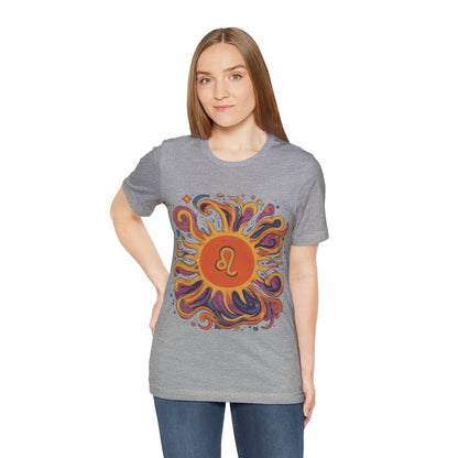 T-Shirt Leo Luminous Essence Soft T-Shirt: Shine Like the Sun