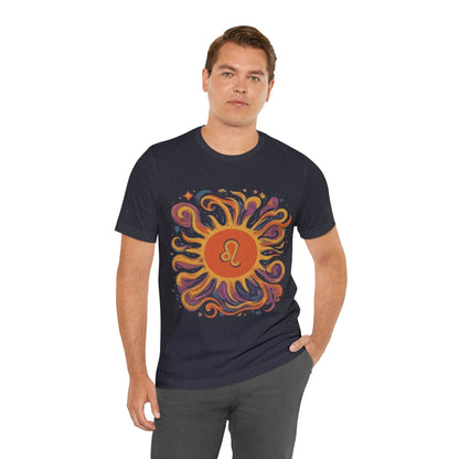 T-Shirt Leo Luminous Essence Soft T-Shirt: Shine Like the Sun