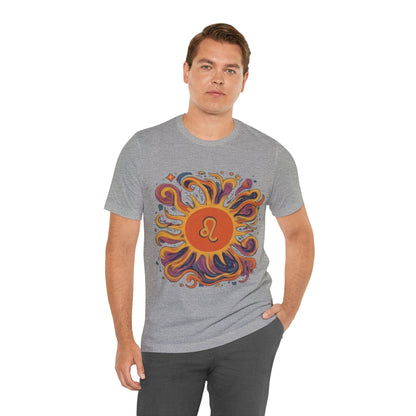 T-Shirt Leo Luminous Essence Soft T-Shirt: Shine Like the Sun