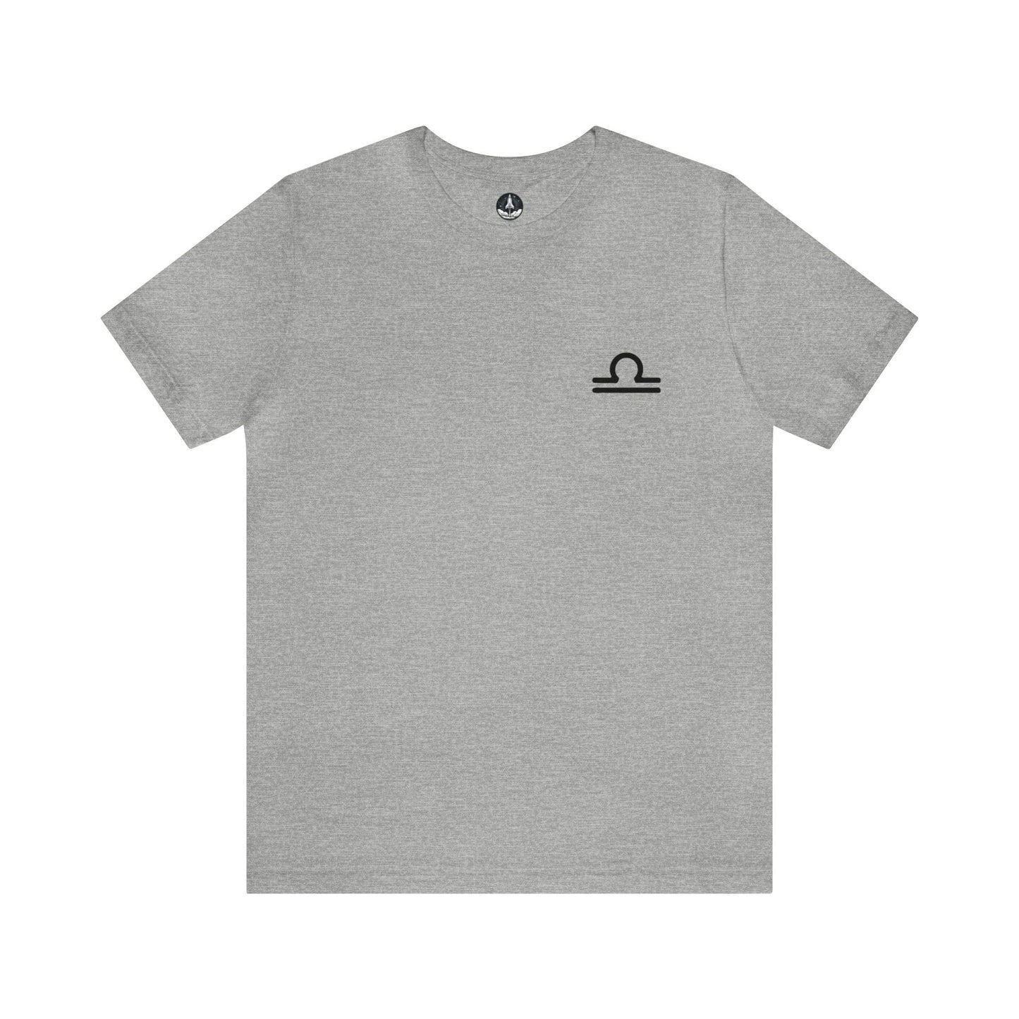 T-Shirt Libra Balanced Emblem T-Shirt: Elegant Harmony for the Peacemaker