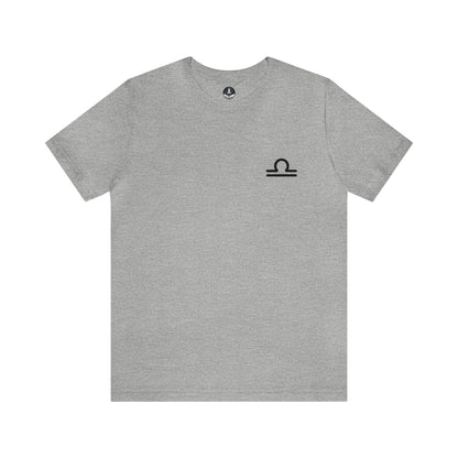 T-Shirt Libra Balanced Emblem T-Shirt: Elegant Harmony for the Peacemaker