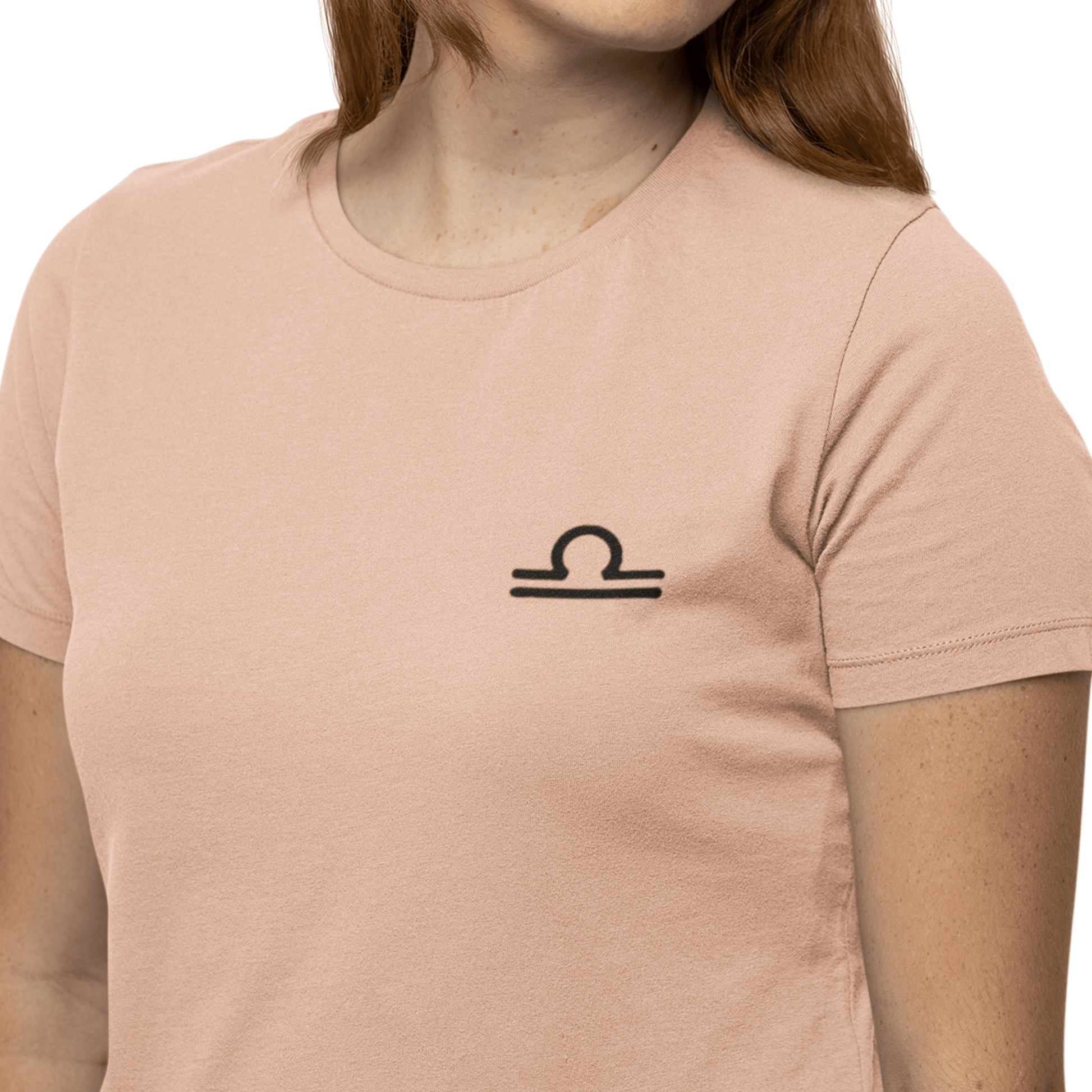 T-Shirt Libra Balanced Emblem T-Shirt: Elegant Harmony for the Peacemaker