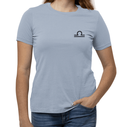 T-Shirt Libra Balanced Emblem T-Shirt: Elegant Harmony for the Peacemaker