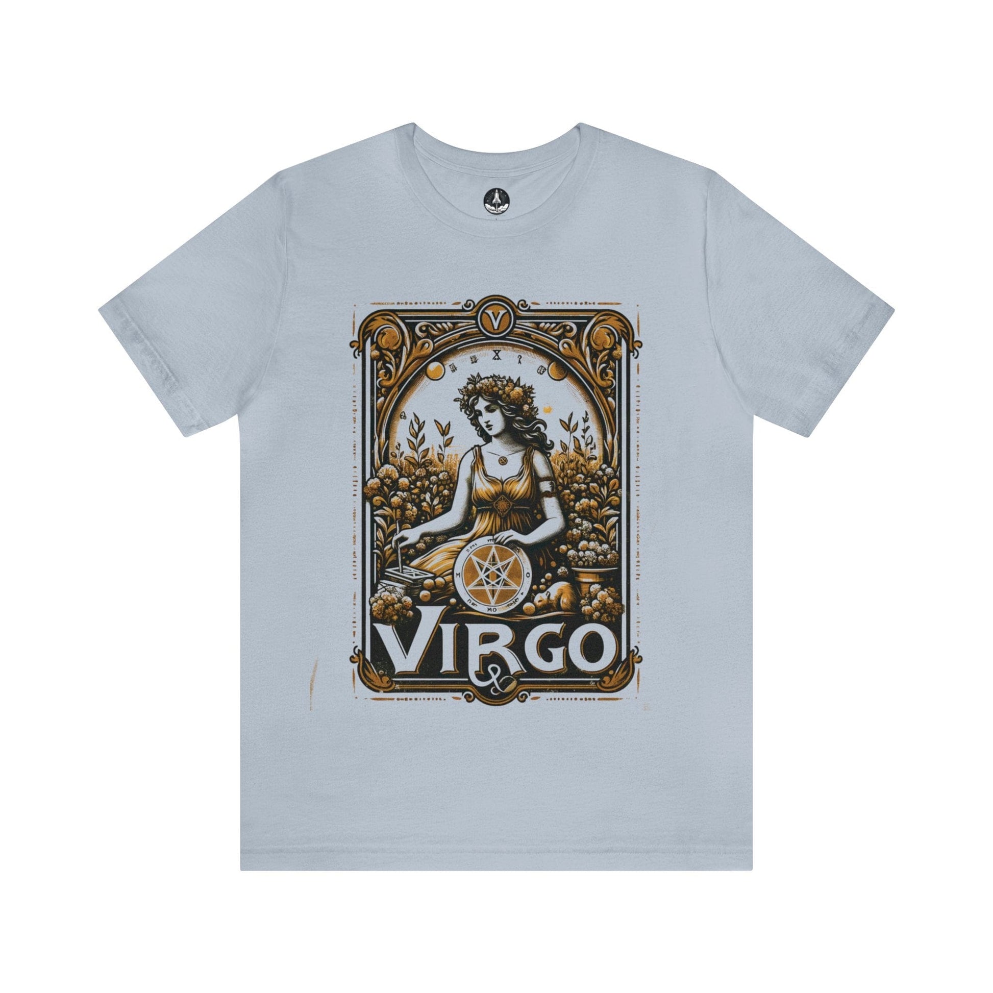 T-Shirt Light Blue / S Maiden of Pentacles: Virgo T-Shirt