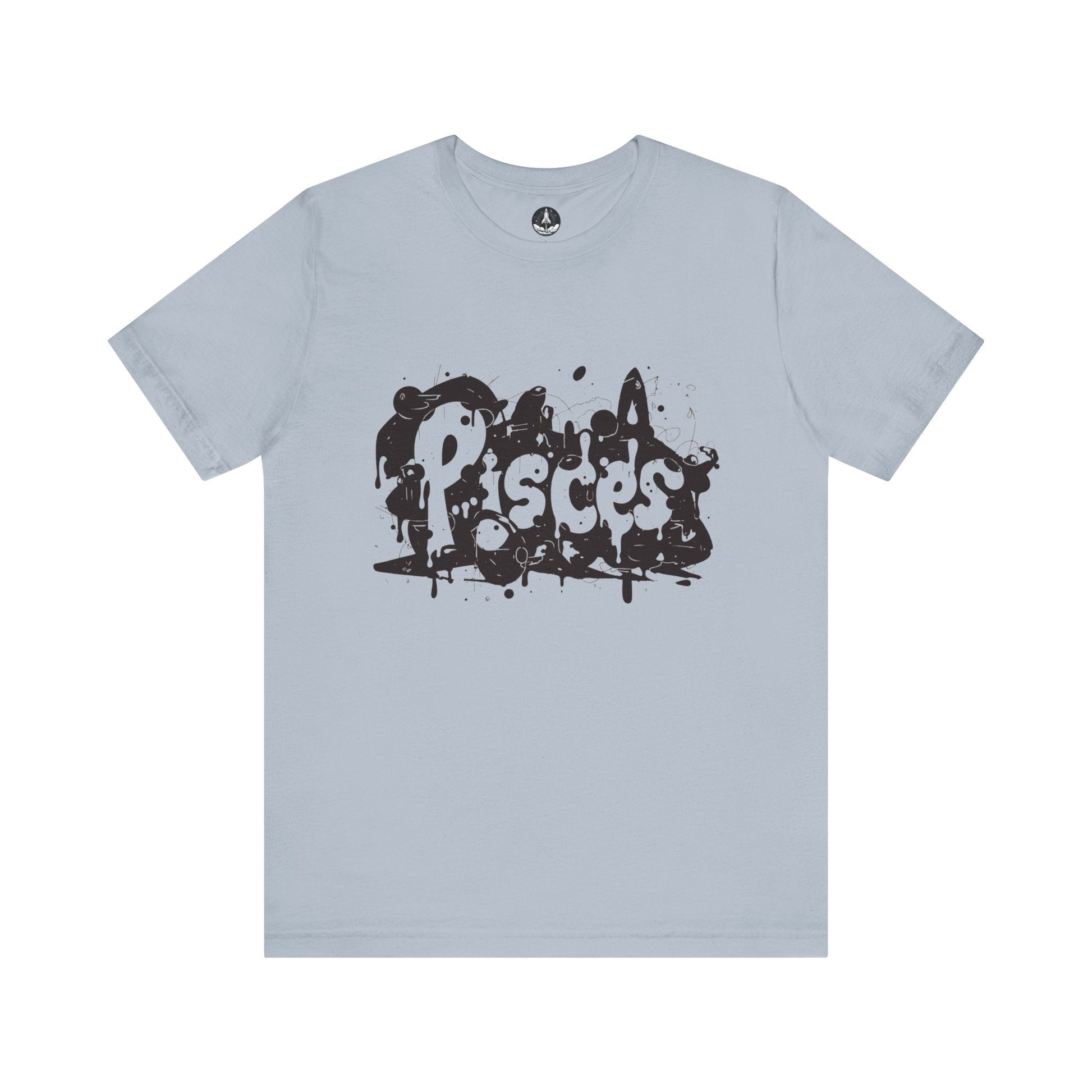 T-Shirt Light Blue / S Piscean Inkflow TShirt: Depth of Imagination