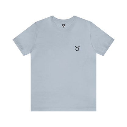 T-Shirt Light Blue / S Taurus Zodiac Essence T-Shirt: Sophistication Meets Comfort for the Grounded Soul
