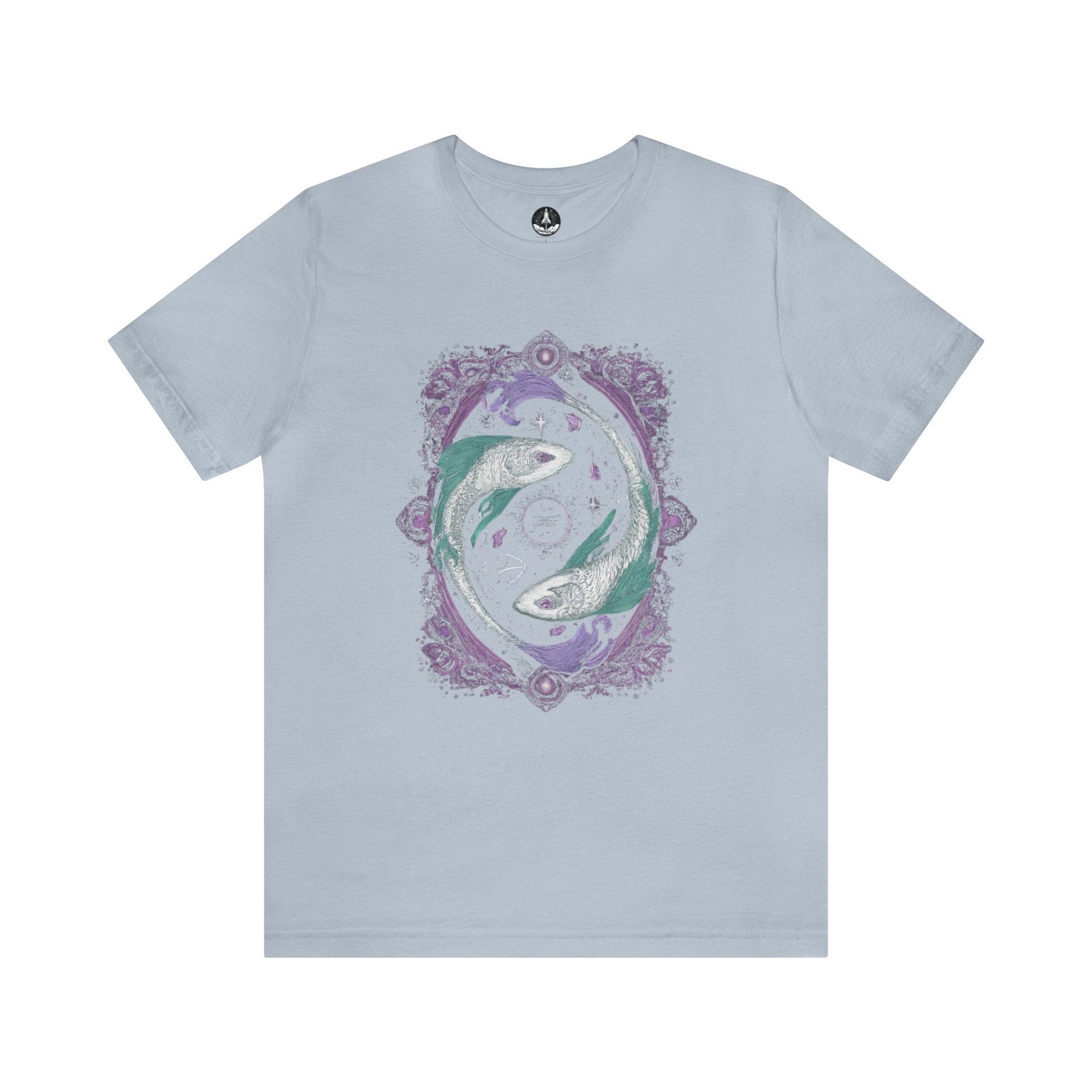 T-Shirt Light Blue / S The Moonlit Pisces T-Shirt