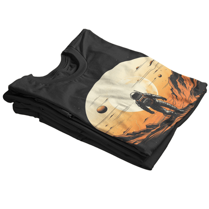 T-Shirt Lunar Explorer: Astronaut on the Moon T-Shirt