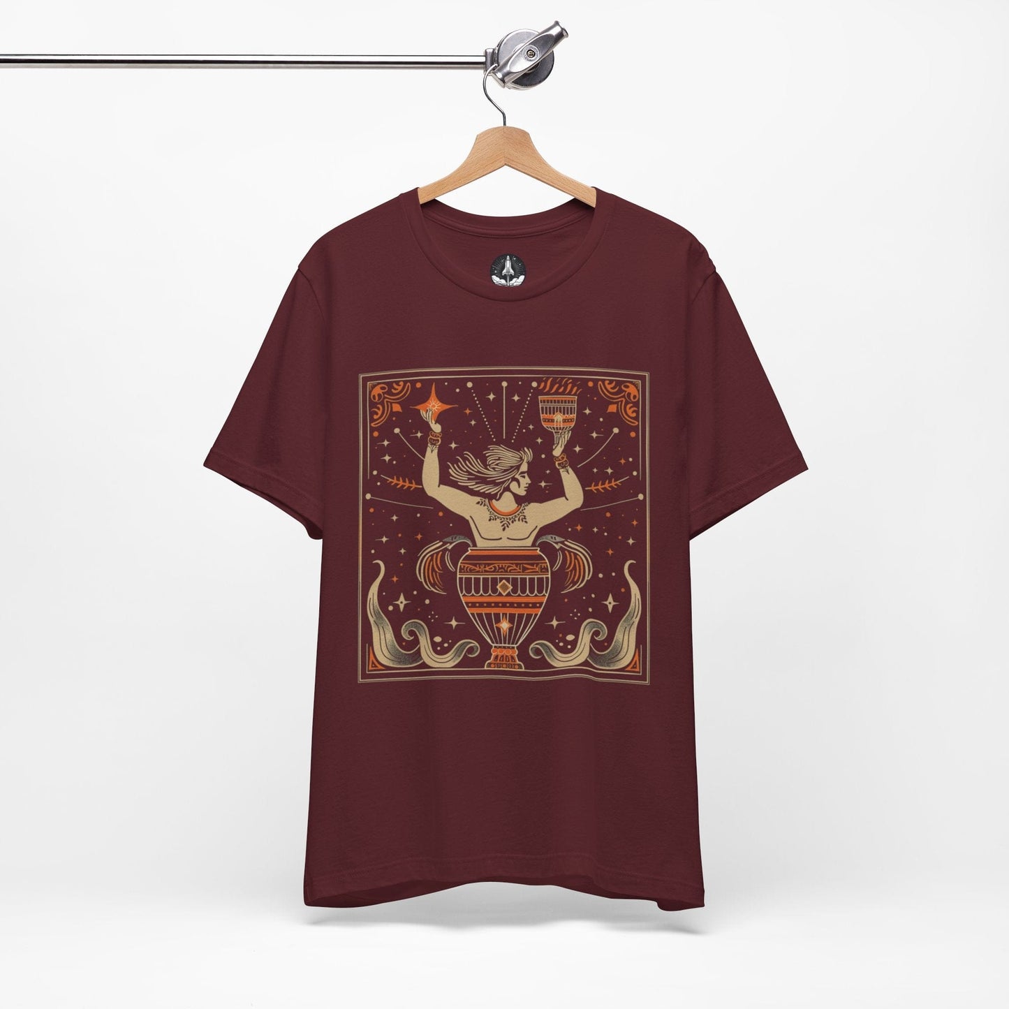 T-Shirt Maroon / S Aquarian Essence TShirt: Pouring Innovation