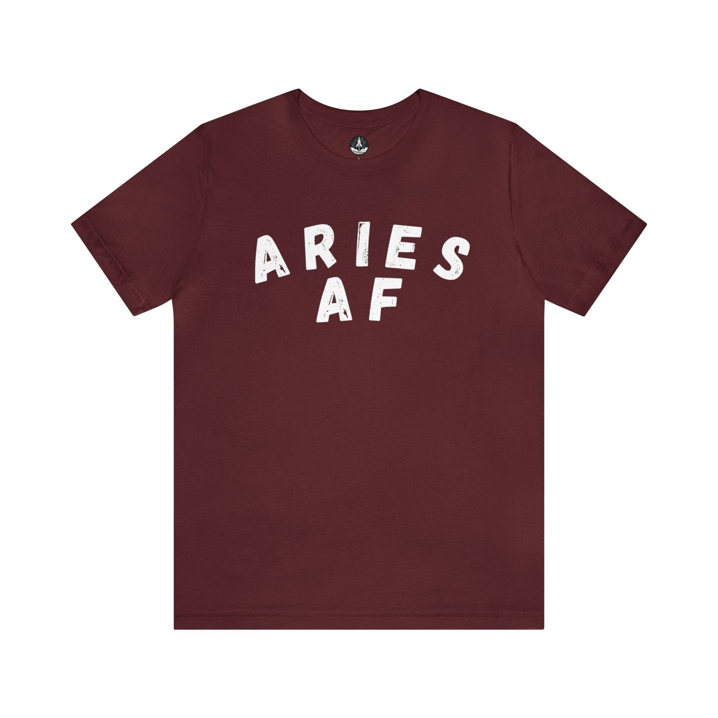 T-Shirt Maroon / S Aries AF T-Shirt