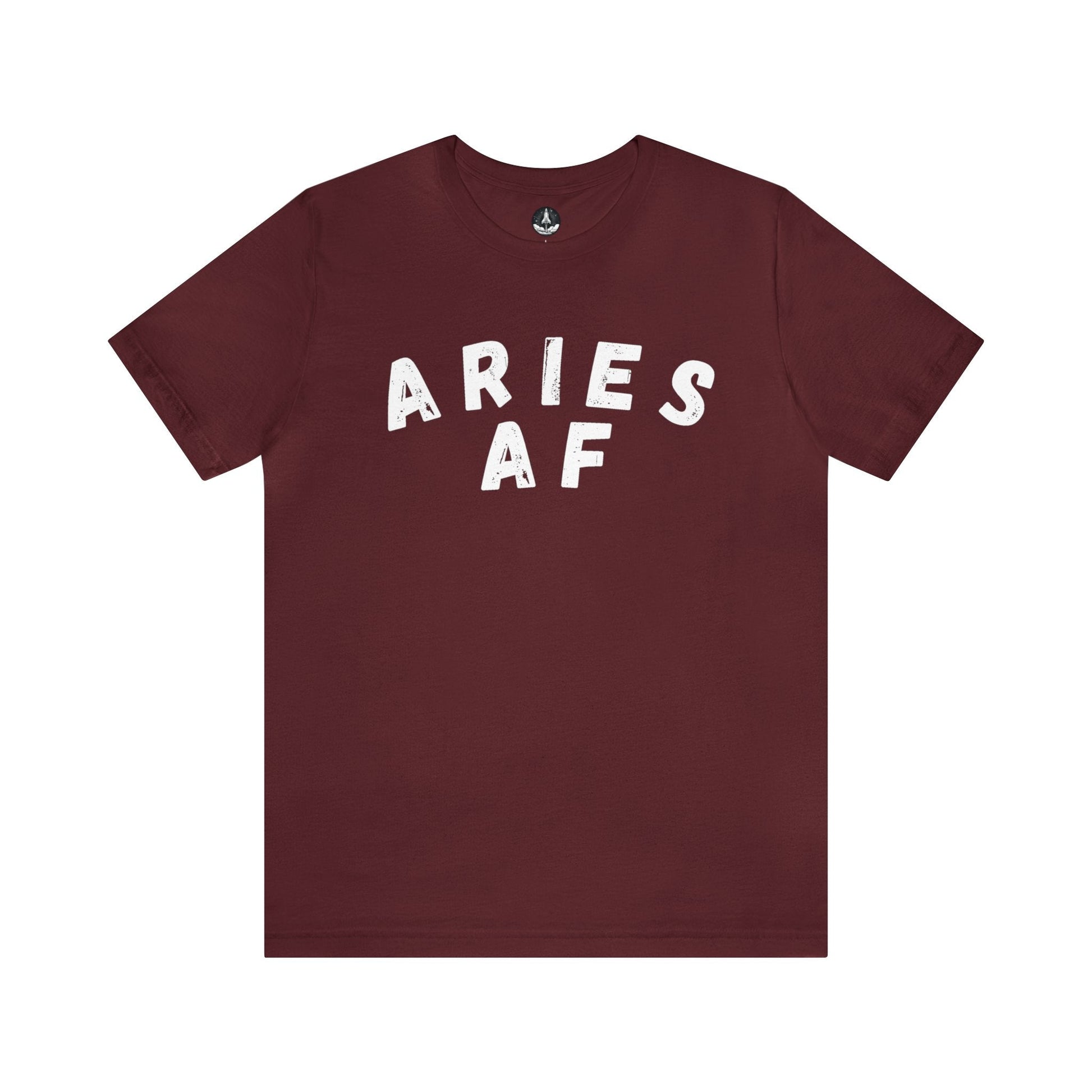 T-Shirt Maroon / S Aries AF T-Shirt