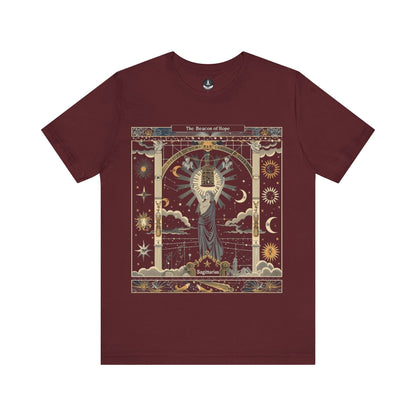 T-Shirt Maroon / S Beacon of Hope Sagittarius TShirt