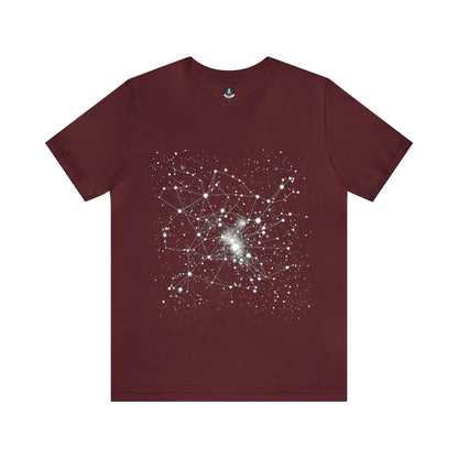 T-Shirt Maroon / S Cosmic Lines T-Shirt