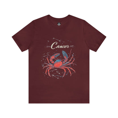 T-Shirt Maroon / S Crab's Haven Cancer T-Shirt