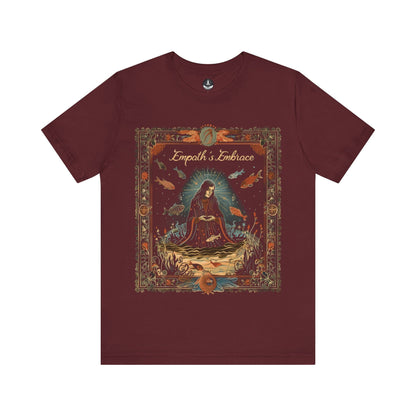 T-Shirt Maroon / S Empaths Embrace Pisces T-Shirt