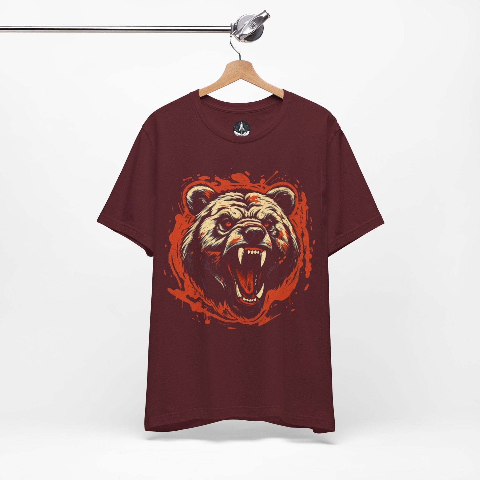 T-Shirt Maroon / S Fierce Bears T-Shirt