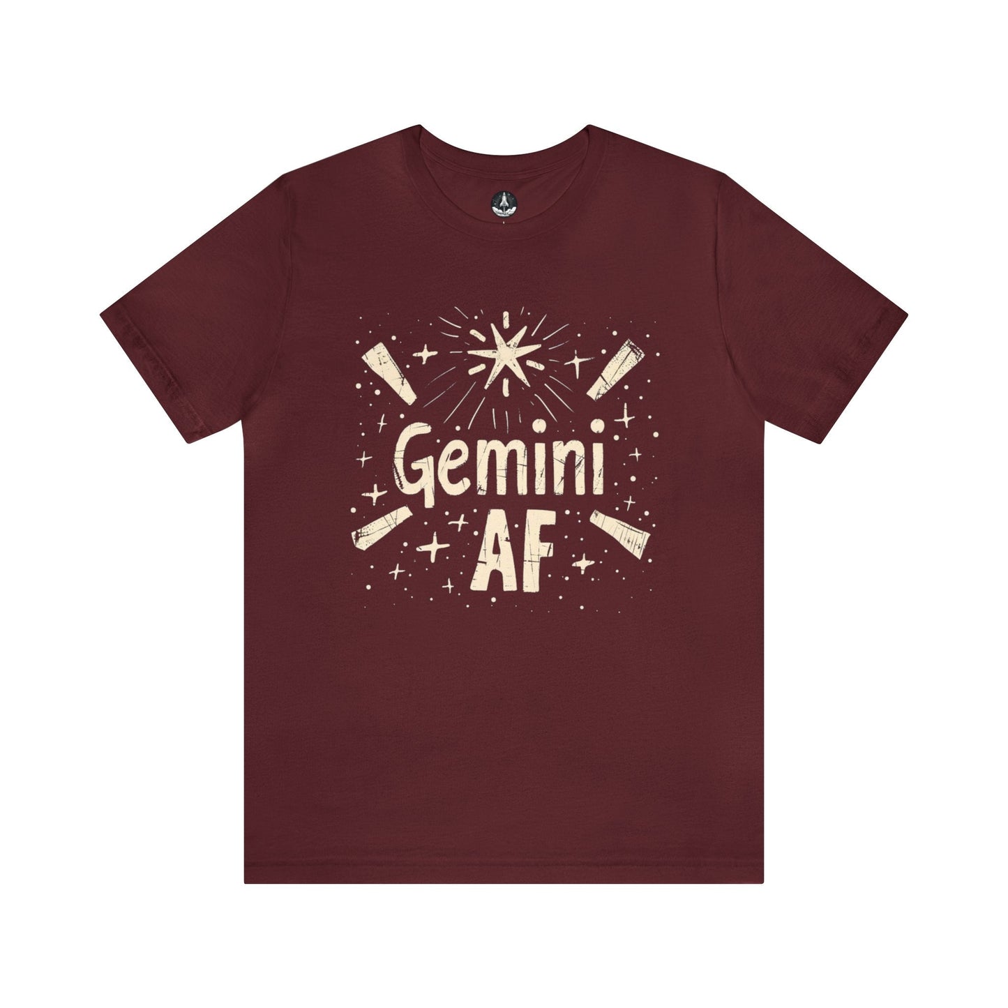 T-Shirt Maroon / S Gemini AF T-Shirt
