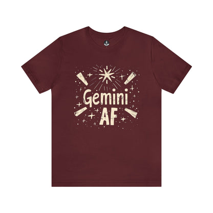 T-Shirt Maroon / S Gemini AF T-Shirt