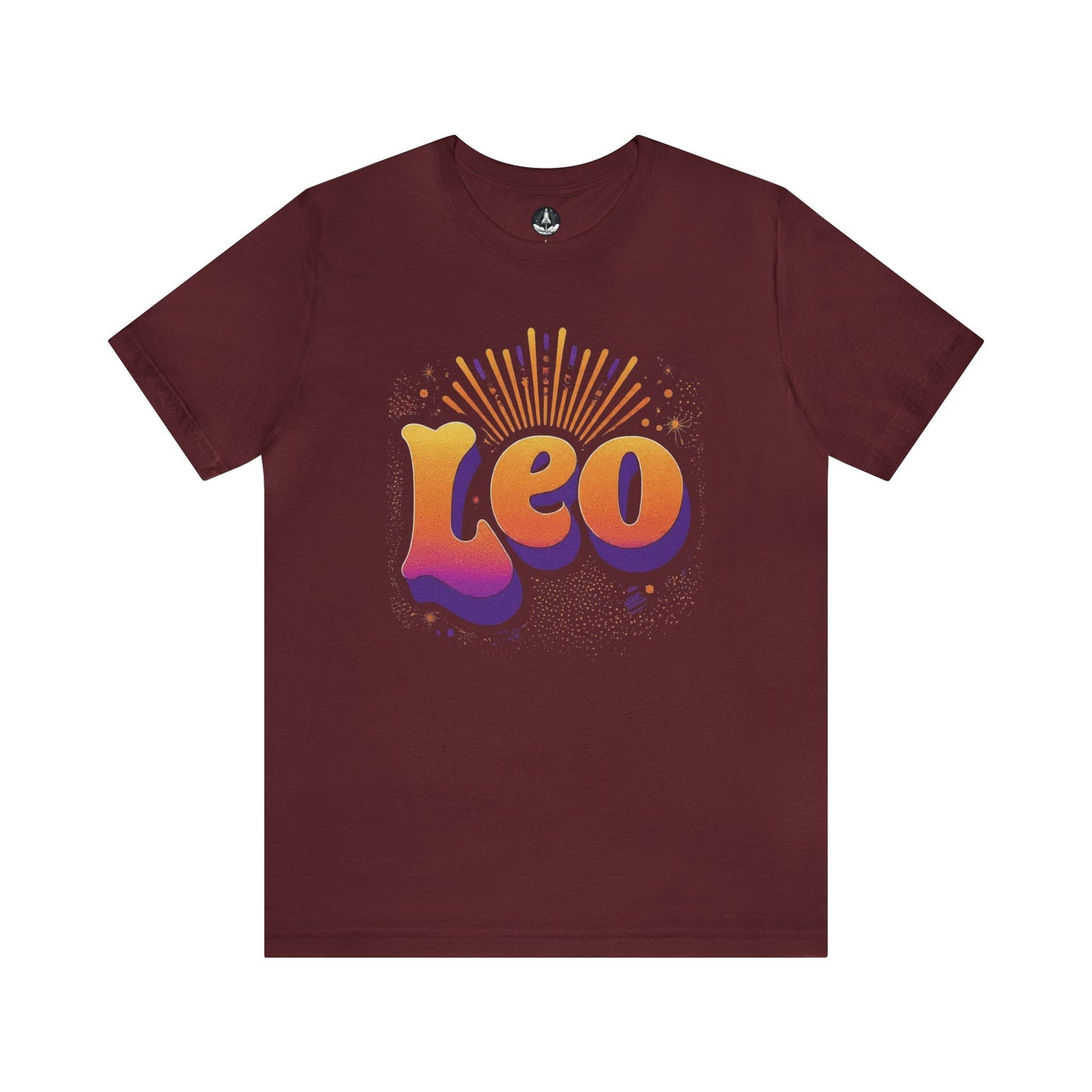 T-Shirt Maroon / S Groovy 70s Leo T-Shirt