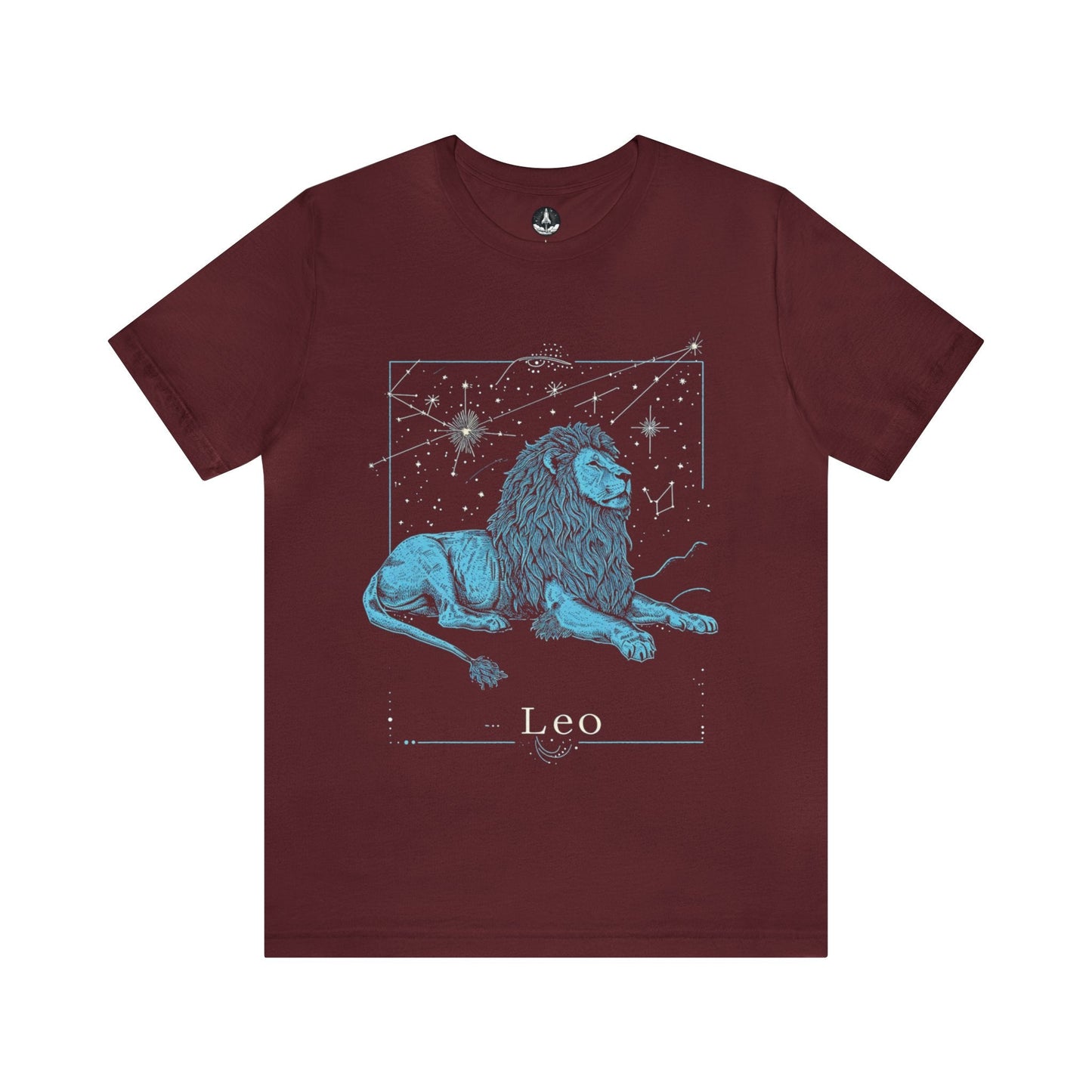 T-Shirt Maroon / S Lion's Majesty Leo T-Shirt