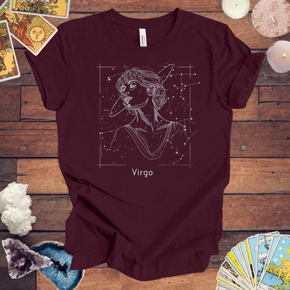 T-Shirt Maroon / S Maiden’s Mind Virgo T-Shirt