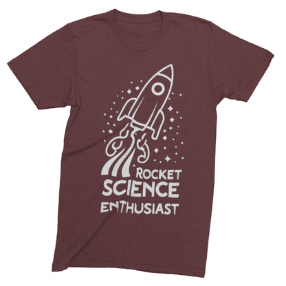 T-Shirt Maroon / S Rocket Science Enthusiast T-shirt