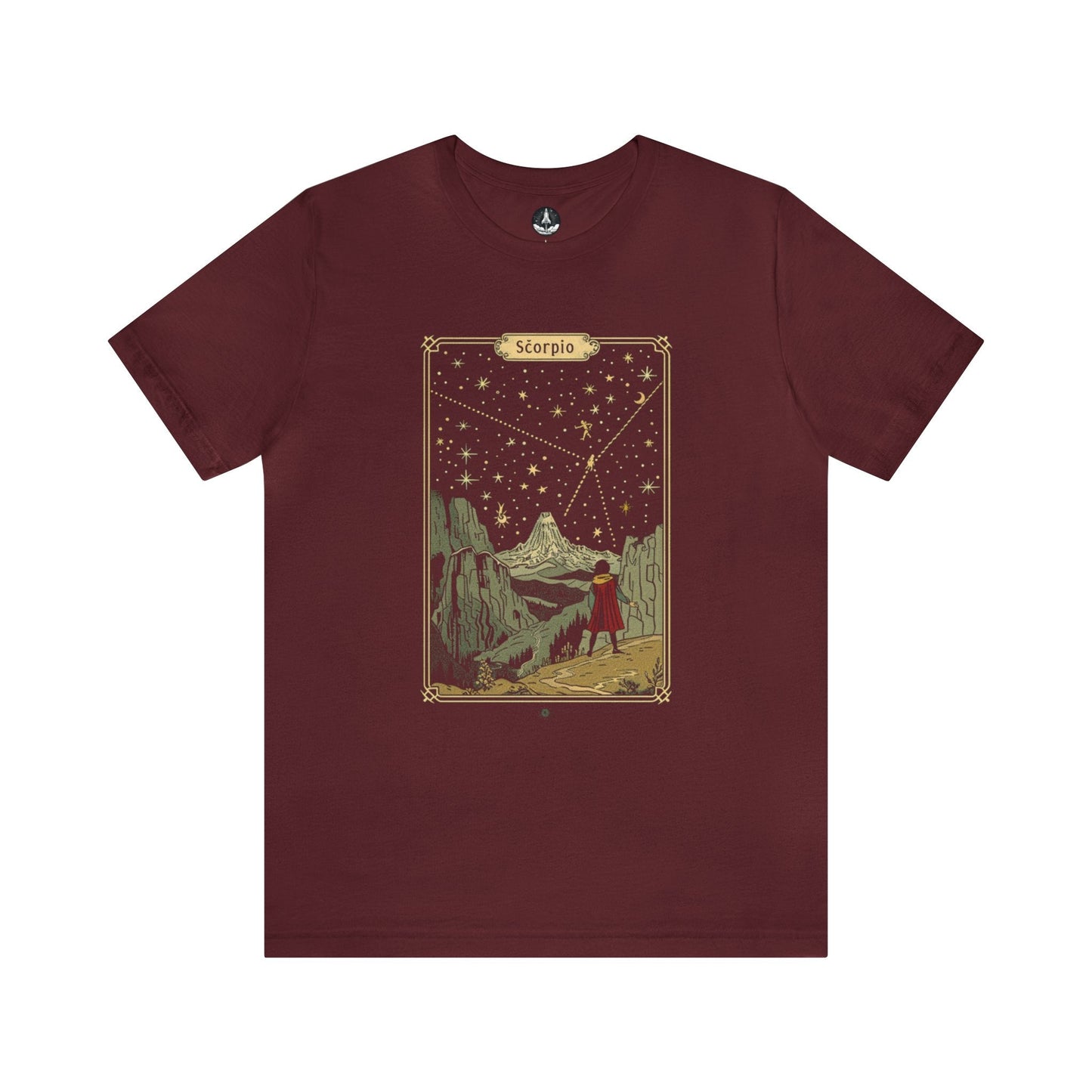 T-Shirt Maroon / S Scorpio Ascent of Ambition T-Shirt