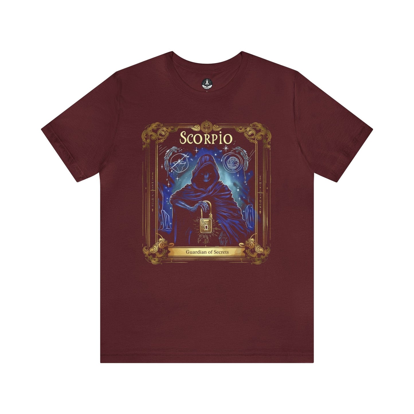 T-Shirt Maroon / S Scorpio The Guardian of Secrets T-Shirt