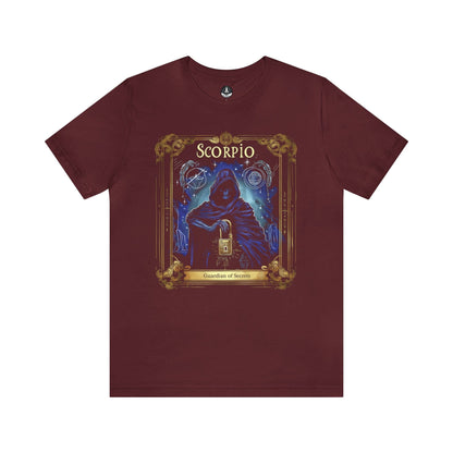 T-Shirt Maroon / S Scorpio The Guardian of Secrets T-Shirt