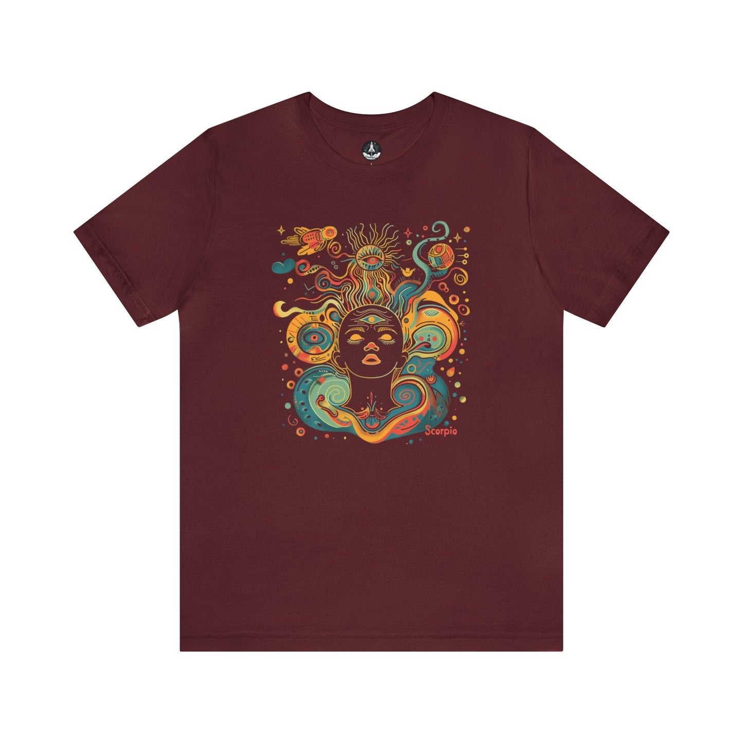 T-Shirt Maroon / S Scorpio The Inner Eye T-Shirt