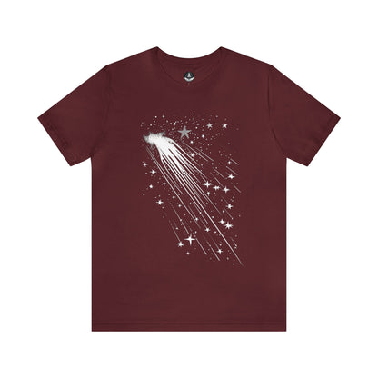 T-Shirt Maroon / S Shooting Stars T-Shirt