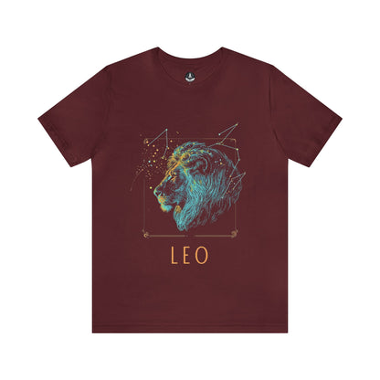 T-Shirt Maroon / S Solar Flare Leo T-Shirt