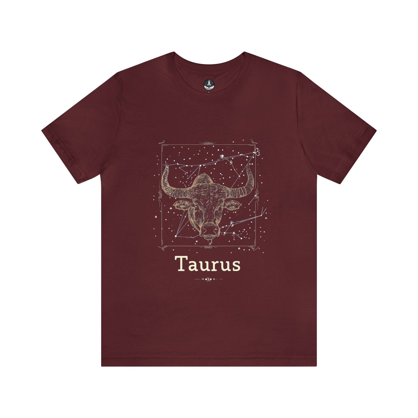 T-Shirt Maroon / S Taurus Venusian Charm T-Shirt