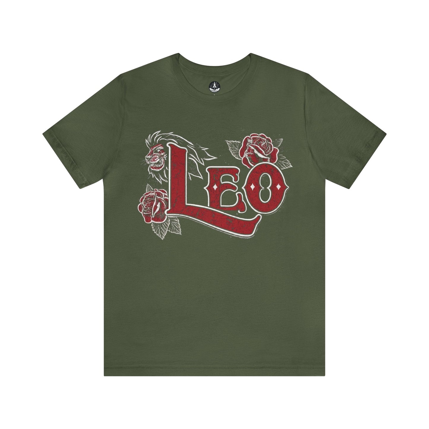T-Shirt Military Green / S Classic Rockabilly Leo T-Shirt