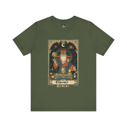 T-Shirt Military Green / S Clever Gemini TShirt
