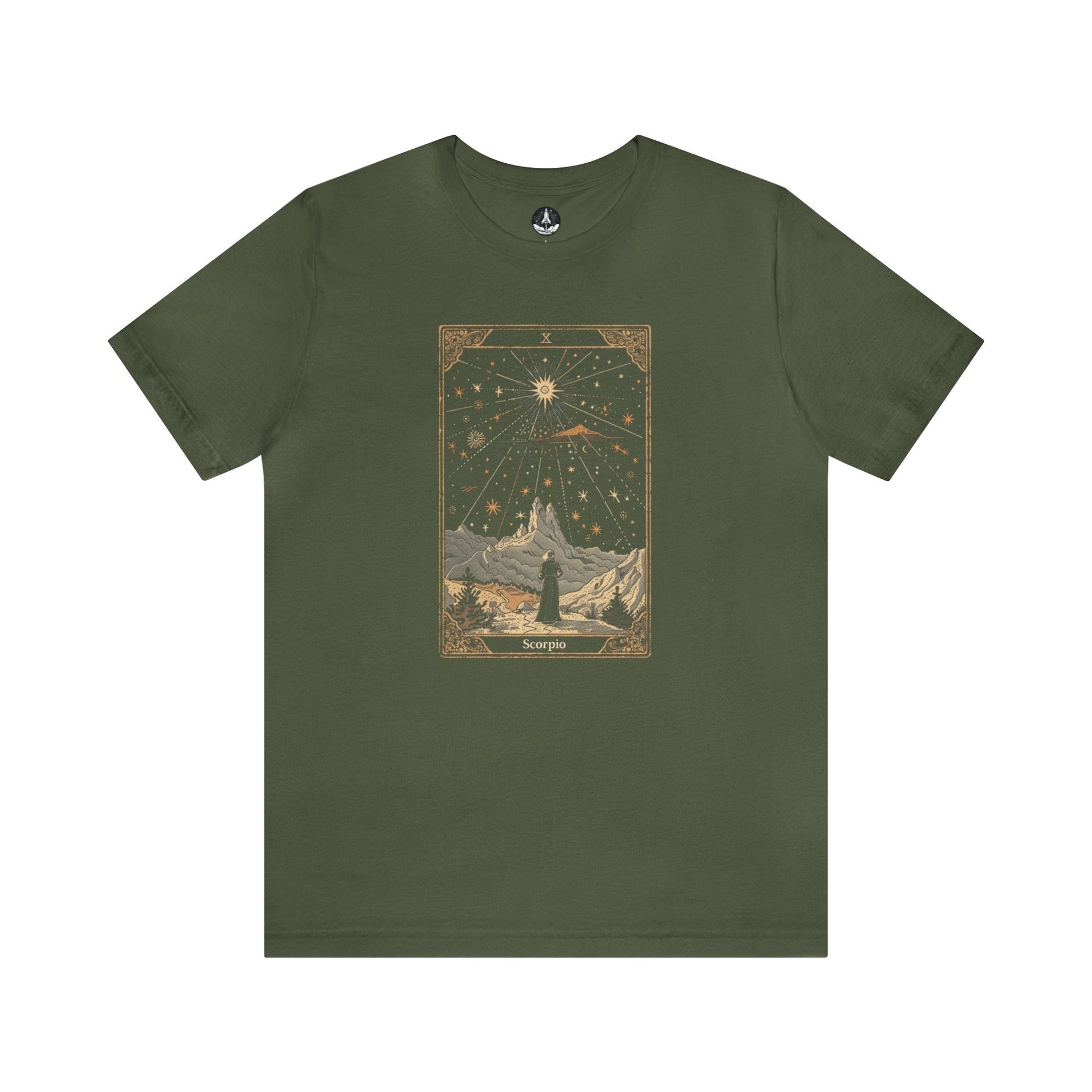 T-Shirt Military Green / S Scorpio The Ambitious Visionary T-Shirt