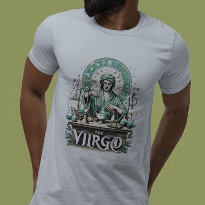 Guidance of the Maiden: Virgo Tarot Card T-Shirt